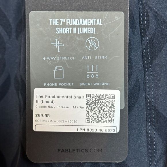 FABLETICS®  |  The Fundamental Short II  |  Womens M  |  NEW w TAGS - Picture 5 of 12